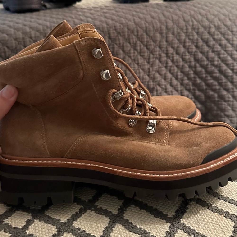 Marc Fisher Brown Suede Boots